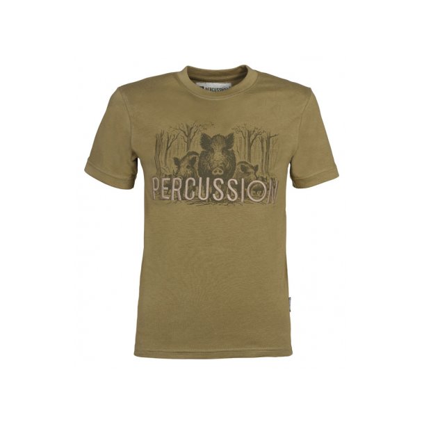 Percussion T-shirt barn m/vildsvin