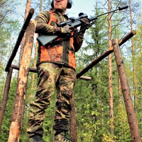 Riffel sele 3HGR takedawn front sling swivel