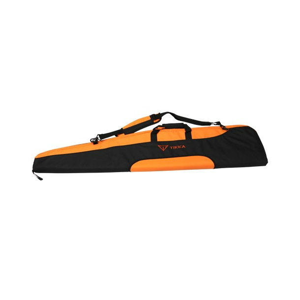 Tikka foderal orange/sort med logo