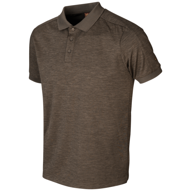 Tech Polo Dark Oliver/Willow Green