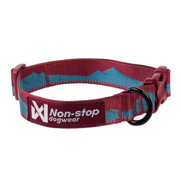 Non-Stop Trail quest collar teal/wine str. L