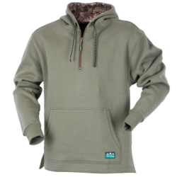 RIDGELINE MEN'S TRASER HOODIE FIELD OLIVE