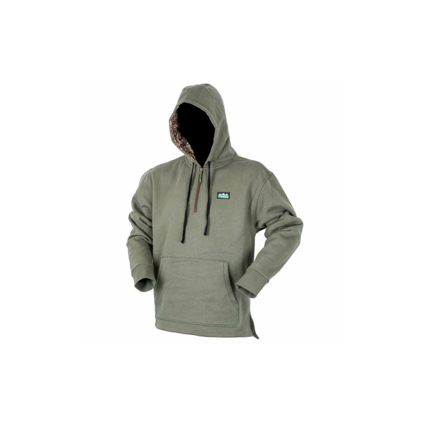 RIDGELINE MEN'S TRASER HOODIE FIELD OLIVE