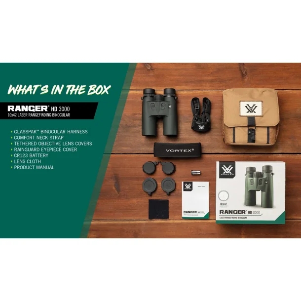 Vortex Ranger HD 3000 10x42 LRF